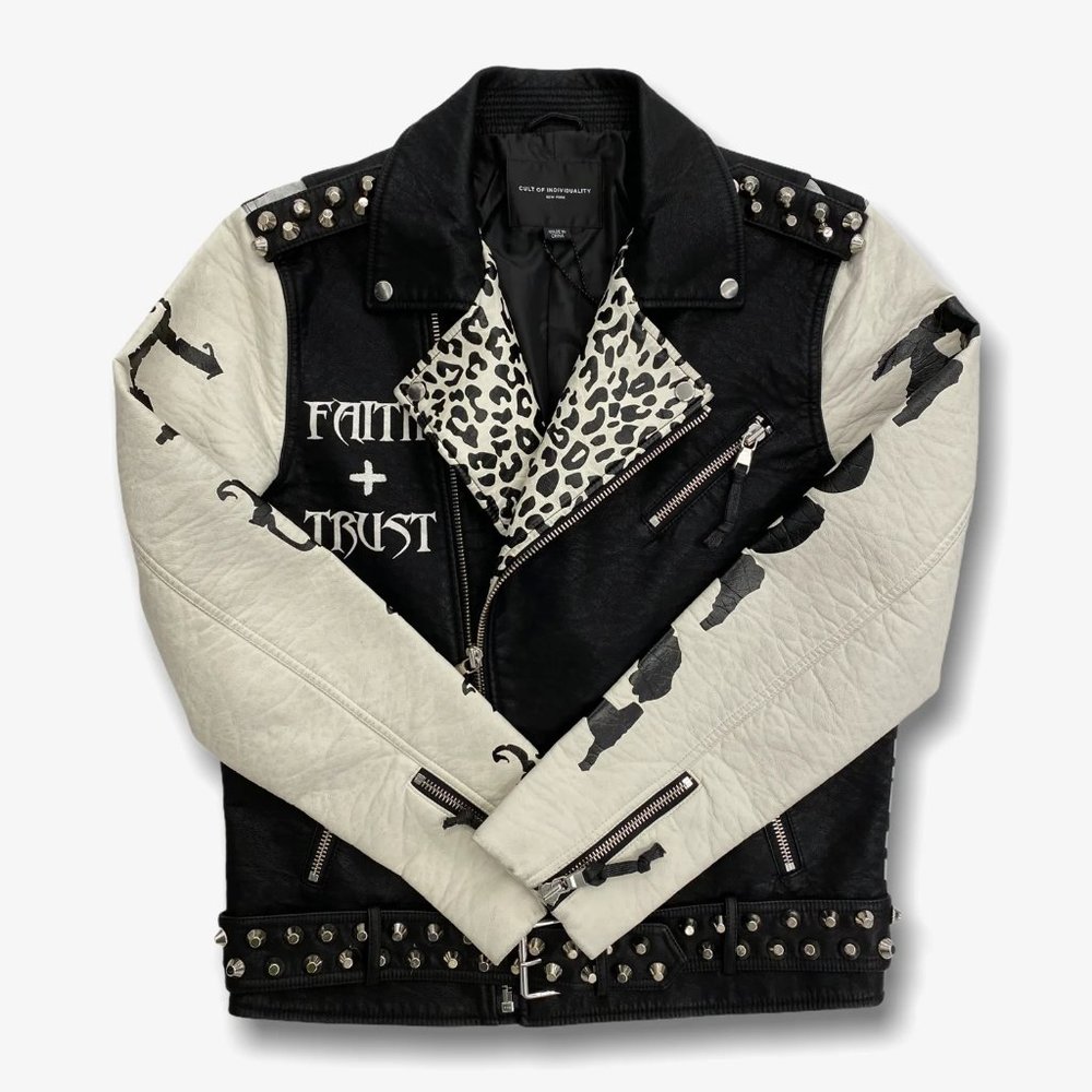 Cult Of Individuality Brando Global Nomad Moto Bike Punk Style Jacket -  XXL